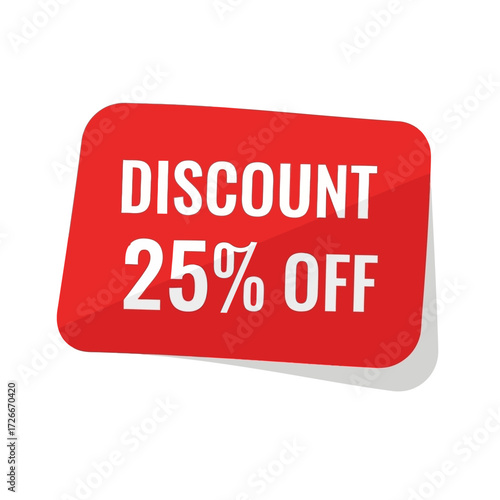 Red sale banner with the text "SALE" and "70% OFF" for promotional purposes.