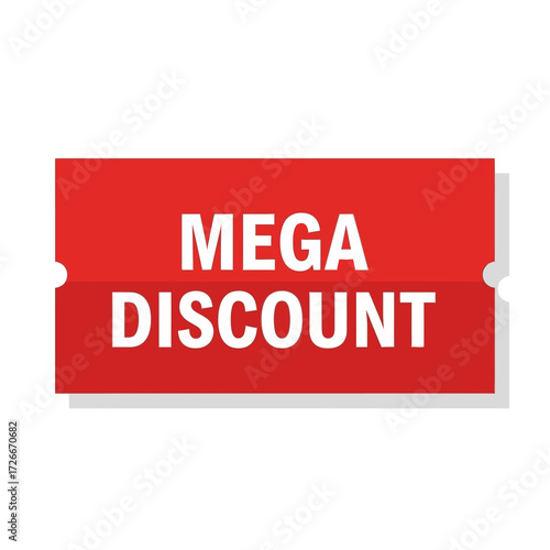 Red sale banner with the text "SALE" and "70% OFF" for promotional purposes.