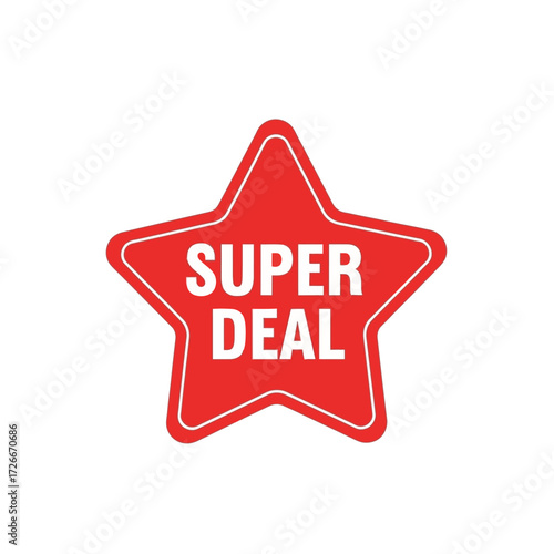 Red sale banner with the text "SALE" and "70% OFF" for promotional purposes.