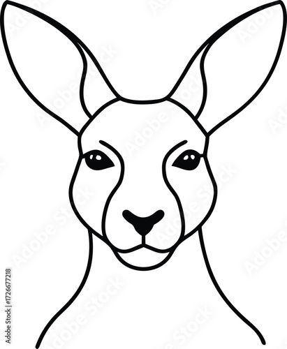 cute cartoon donkey illustration
