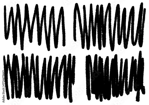 Abstract Doodles A Minimalist Exploration of Scribbled Patterns