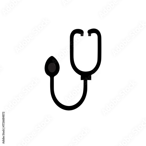 Stethoscope Icon Concept