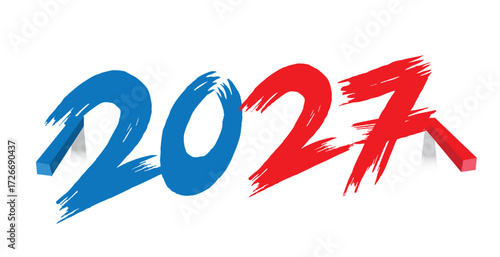 nouvelle année 2027 en chiffre