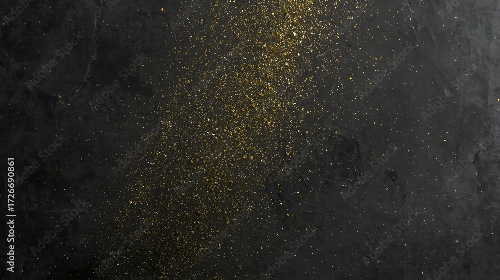 Fototapeta premium Stardust Concrete Luxurious Dark Texture 