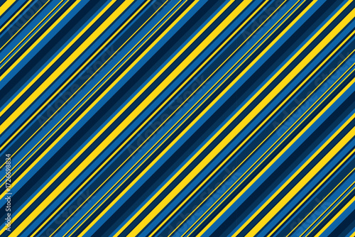 Dynamic diagonal stripes in vibrant yellow and blue create a bold, modern pattern. Perfect for backgrounds, website design, or textile prints.