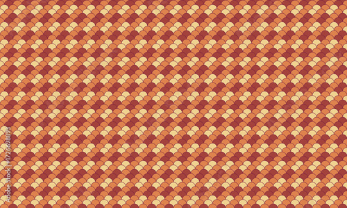 Abstract autumnal geometric pattern.  Warm earthy tones create a seamless texture, perfect for website backgrounds, textile designs, or packaging.