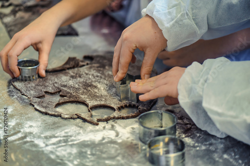 Preparation of sweets In Hotel school