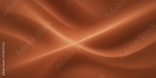 golden silk fabric texture background with flowing waves