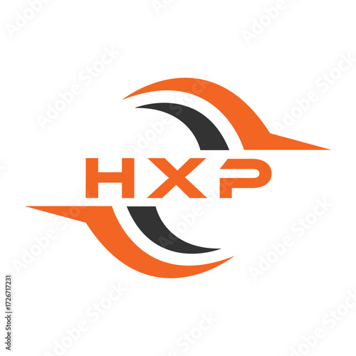 Free Download HXP letter design. HXP letter technology logo design. HXP Monogram logo design for an entrepreneur and business. - GFXLoad