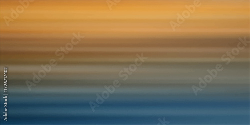 An abstract, colourful background of a vibrant sky reflected on the ocean's surface with gentle waves