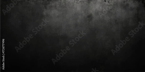 Dark grunge textured wall background with copy space