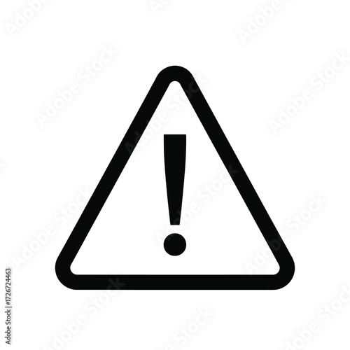 exclamation danger warning sign