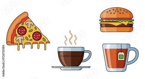 set of beer icons