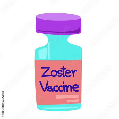 zoster virus infection disease concept