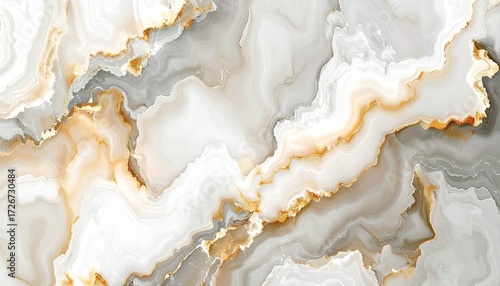 ベージュとグレーが混ざり合う落ち着いたマーブル模様。