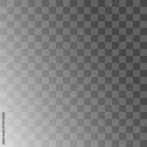 PNG imitation transparency texture. Grid gradient square background as transparent png. Wallpaper with grey squares. Vector illustration.