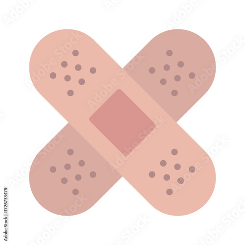 Bandage Icon – First Aid and Medical Treatment Symbol