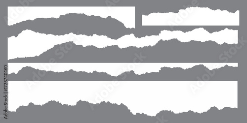 Realistic paper rips texture background	