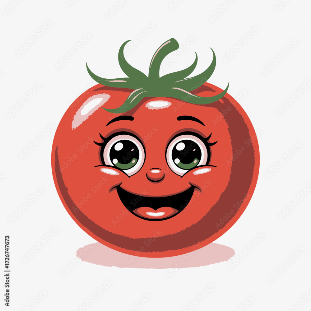 Obraz premium funny tomato cartoon