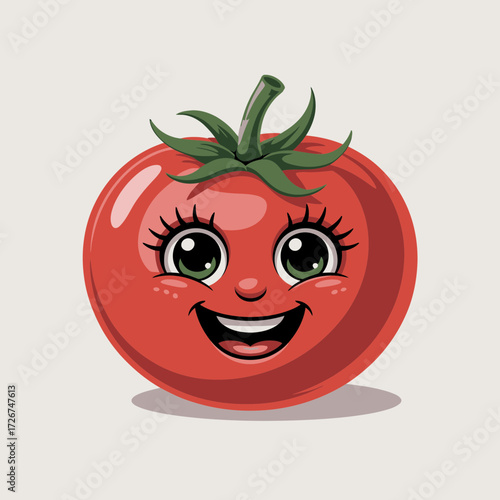 funny tomato cartoon