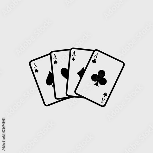 playing cards and chips