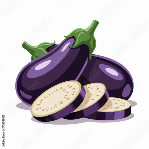 eggplant and zucchini