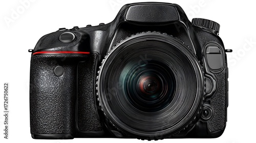 isolated modern camera
