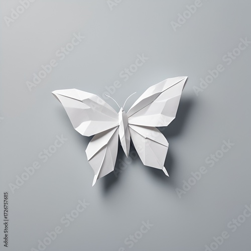 a small paper butterfly, Generate AI