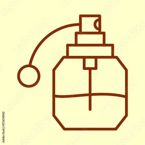 Perfume trendy artwork design useful creative Illustration attractive colorful background