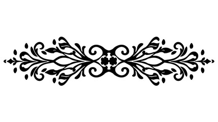abstract floral ornament