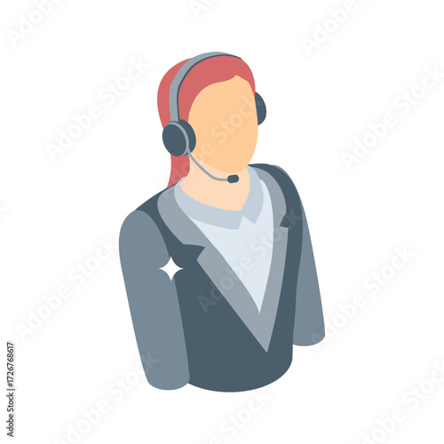 Grab this amazing icon of customer service representative