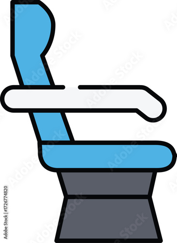 Aviation Vector Icon Set – Air Travel, Airport Services, and Flight Safety Elements