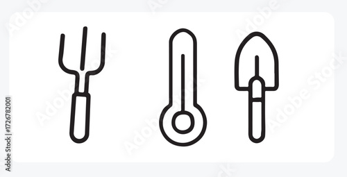 set of kitchen knives