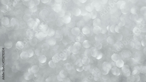 Fotografie Abstract silver glitter sparkle texture with bokeh background