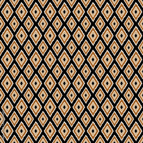 seamless geometric pattern with rhombuses modern background texture for fabric surface design packaging vector illustration