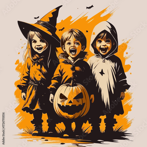 Lanotte di Halloween con streghe e fantasmi 0015