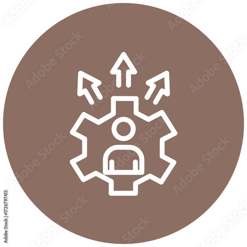 Skills Line Icon Style