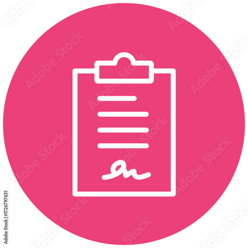 Contract Line Icon Style