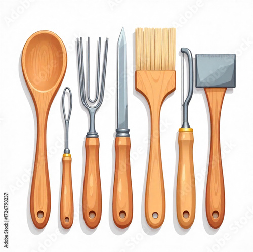 wooden utensils