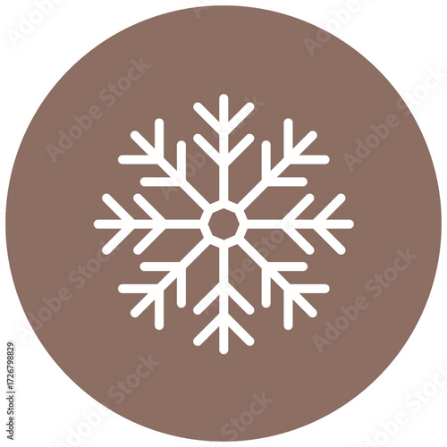 Snow Line Icon Style