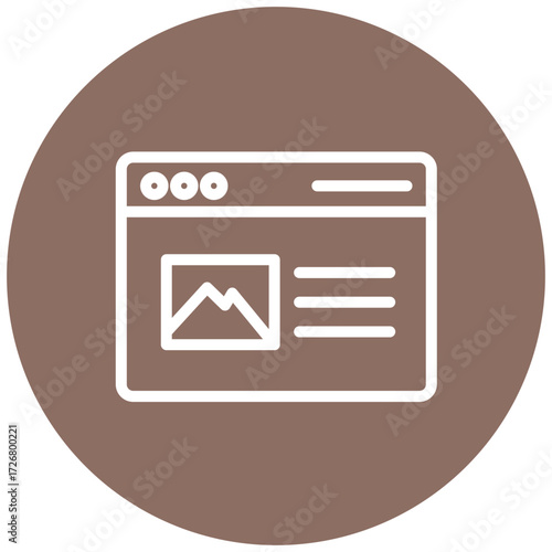 Content Line Icon Style