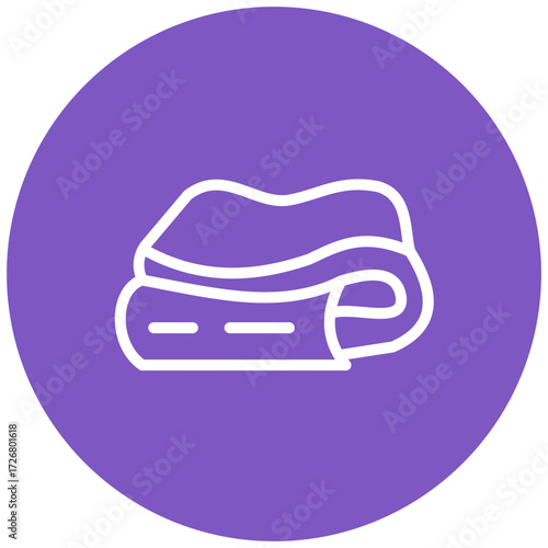Blanket Line Icon Style