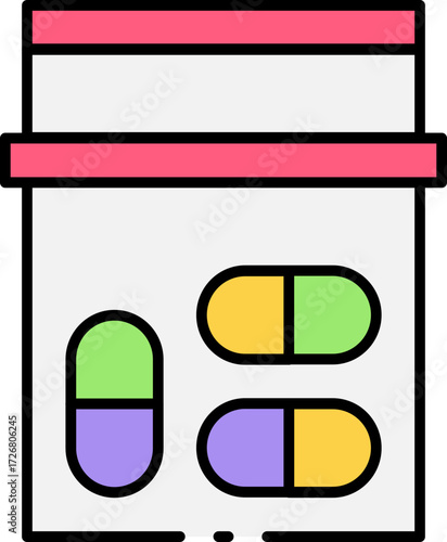 Bad Habits Vector Icon Set – Unhealthy Lifestyle, Addiction, and Risky Behaviors