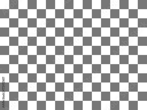 Transparent grid seamless pattern background. Grey and white checkboard background. Abstract checkered chess, classic black and white checkered pattern on a chessboard background is ready for the game