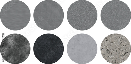 Industrial Surface Texture Collection Concrete, Metal & Stone Finishes