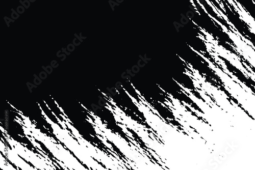 black  Grunge urban texture background vector illustration. Faded black-white dyed paper texture. Sketch grunge design. Use for poster, cover, banner, mock-up, stickers layout. Eps 10