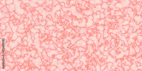 Abstract soft pink and peach marvel pattern with organic flowing lines