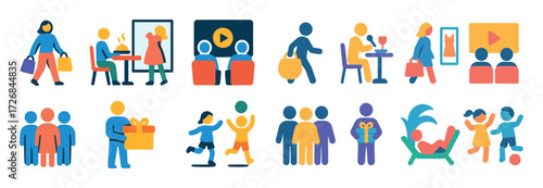 Shopping Mall Icons