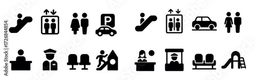 Mall Facility Icons