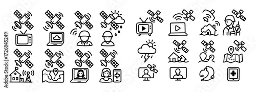 Satellite Communication Doodles